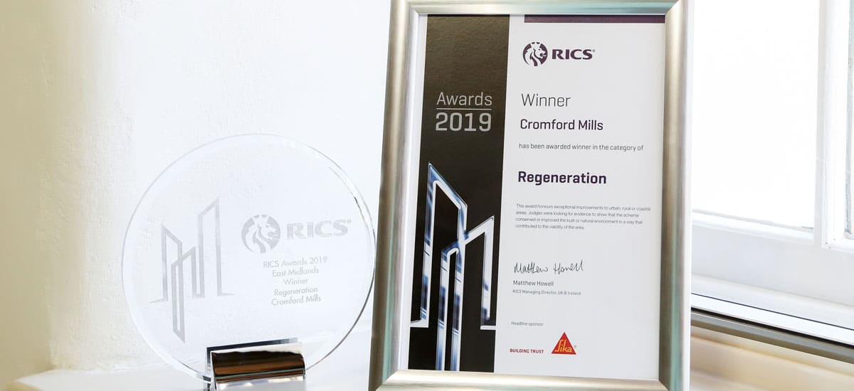 Cromford Creative RICS awards