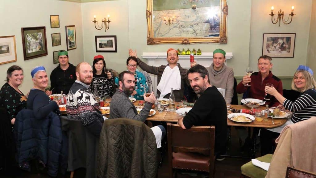 Cromford Creative co-working members Christmas party 2018